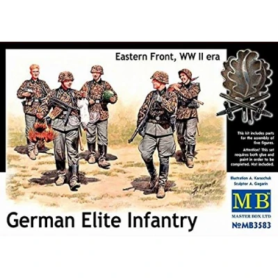 Image of Masterbox MAS3583 1:35 German Elite Infantry, Eastern Front, WW II Era