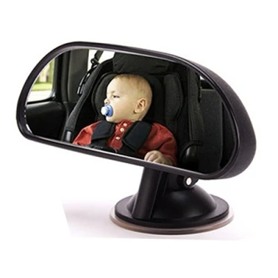 Image of Howhome Baby Rear View Mirror, Universal Car Seat Mirror Child Safety Wide Angle 360 Rotatable Adjustable Monitor in the Backseat with Sucker