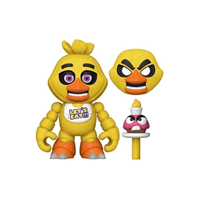 Image of Funko Five Nights At Freddy&#039;s (FNAF) &#039;s Chica the Chicken (Five ) Snap: Playset Storage Rm 1/6 Odds for Rare Chase Variantica Collectable Vinyl Figure Gift Idea
