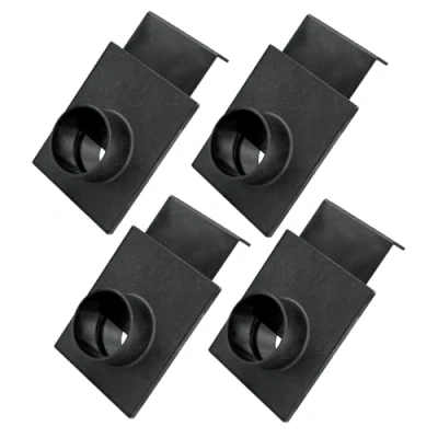 Image of POWERTEC 70133 P4 2 1/2 Inch Blast Gate for Dust Collector, Collection Fittings, 4 PK