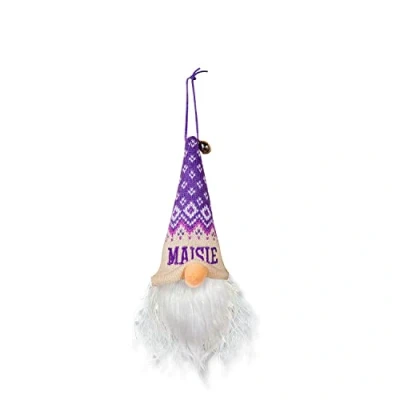 Image of History &amp; Heraldry Light Up Gonk Pre personalised Christmas Hanging Decoration Maisie 00269860562