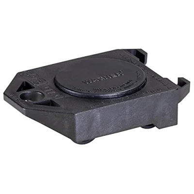 Image of WAGNER design yourself Moving Dolly MM 3111 I TÜV &amp; GS Certified (L) 12 x (W) 8 (H) 3,5 cm Load Capacity 200 kg Practical Turntable tilt Proof Best mobility 20311101, Black