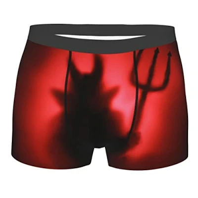 Image of ZSOSIXDEAL Devil Men&#039;s Underwear Boxer Briefs Mens Men Multicolor