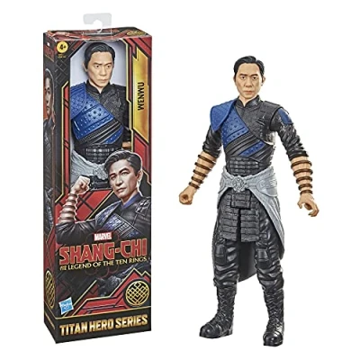 Image of Hasbro Shang Chi, F0951 Marvel Titan Hero Series Chi and the Legend of Ten Rings Action Figure 30 cm Toy Wenwu for Children Aged 4 Up