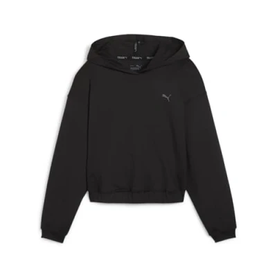 Image of Puma Studio Foundations Hoody Long sleeved top, Women&#039;s, Size: Small, Black