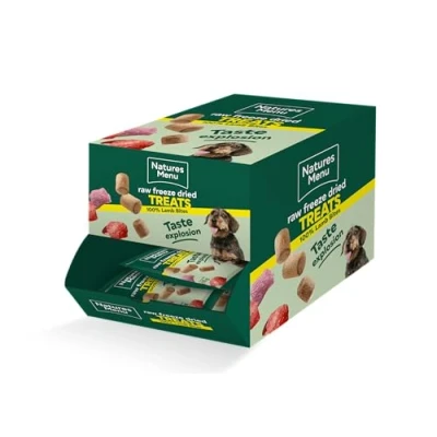 Image of Natures Menu Raw Freeze Dried Treats Lamb 20 x 15g
