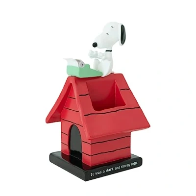 Image of Grupo Erik Snoopy Pen Holder For Desk Gifts Pot Pencil Cute Case Back To School Supplies