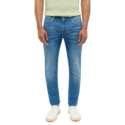Image of MUSTANG Men&#039;s Style Atlanta Super Skinny Jeans, Medium Blue 683, 33 W/30 L