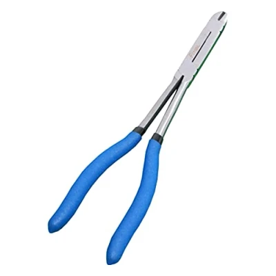 Image of 12 Inch Dual Pivot Pliers, 50Cr V Industrial Quality Precision Tool, Extra Long Reach Compound Action Pliers (Diagonal)