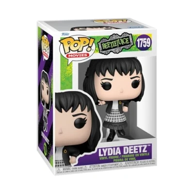 Image of Funko POP! Movies: Beetlejuice Lydia Deetz Collectable Vinyl Figure Gift Idea Official Merchandise Toys for Kids &amp; Adults Movies Fans Model Collectors and Display