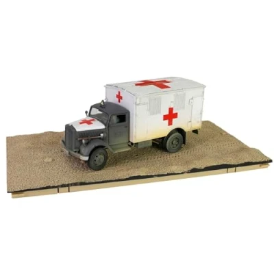 Image of Forces of Valor 1:32 Opel Blitz 6700 A Type Kfz.305 White Standing Model, Model Building, Diorama Military Die Cast