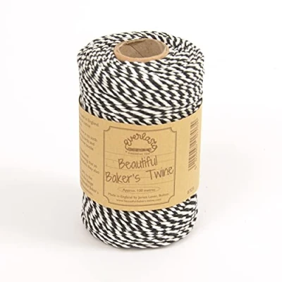 Image of 100m Everlasto Original &#039;Beautiful Bakers Twine&#039; (2mm approx) (Black)