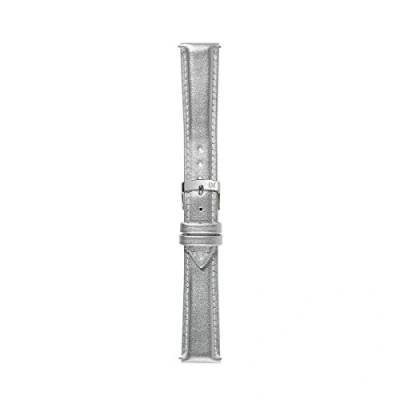 Image of Morellato Mod Trend Easy Click Collection Women&#039;s Faux Leather Strap A01D5050C47, grey, 14mm,