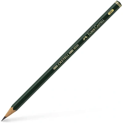 Image of Faber Castell Miscellaneous 9000 Graphite Pencil, 2H, For Art, Craft, Drawing, Sketching, Home, School, University, Colouring