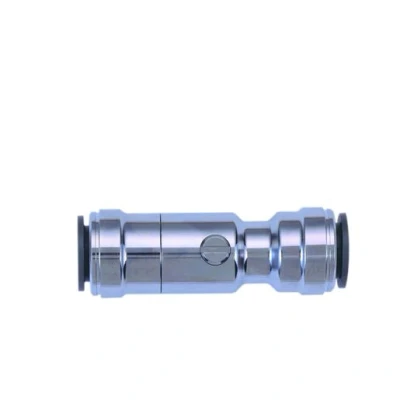 Image of JG Speedfit Service Valve Chrome Plated 22mm Pushfit 22HSV