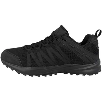 Image of HI TEC Storm Trail LITE running shoes, Size: 7, Black Imitation leather/ textile