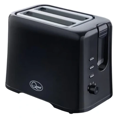 Image of Quest 2 Slice Toaster Black
