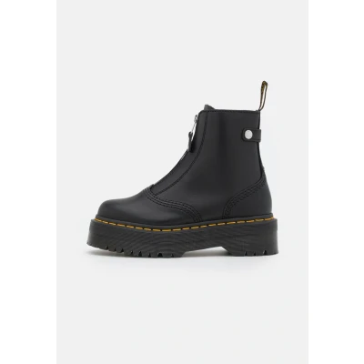 Image of Dr. Martens Jetta Platform ankle boots black, Women&#039;s, Size: 3, Black Leather