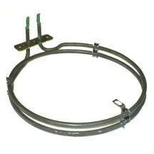 Image of Zanussi ZCV550MWC &amp; ZCV662MWC Replacement 2400 Watt 2 Turn Cooker Fan Oven Element
