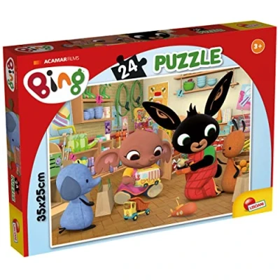 Image of Liscianigiochi BING PUZZLE M PLUS 24 AT THE SUPERMARKET!