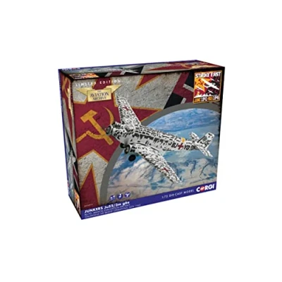 Image of Corgi AA36911 Junkers Ju 52/3M Air Ambulance, Stalingrad Evacuation Model Airplane Diecast Planes &amp; Aircraft Models for Ages 5+, Die Cast Plane, Toy Airplanes Gift Aviation Fans