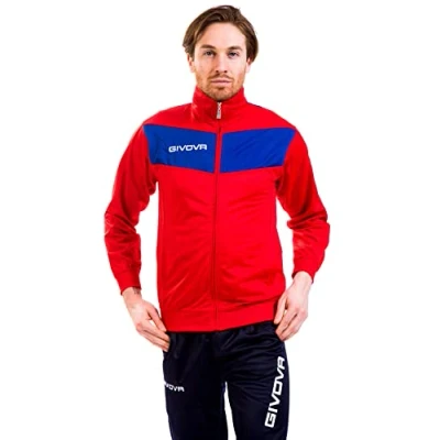 Image of Givova, suit visa, light blue/red, 3XL
