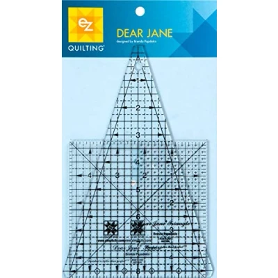 Image of EZ Quilting Dear Jane Acrylic Template
