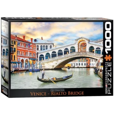 Image of EuroGraphics 6000 0766 Venice Rialto Puzzle (1000 Piece) Jigsaw