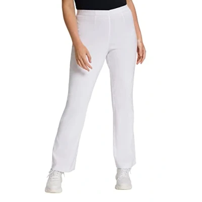 Image of Ulla Popken Women&#039;s Bengalinhose Hosen, Snow White, 36W x 34L