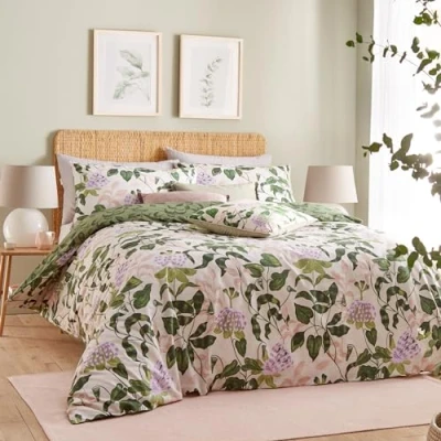 Image of Wylder Nature Passiflora Botanical Duvet Cover Set