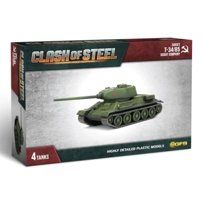 Image of Gale Force Nine Clash of Steel Soviet T34/85 Scout Company