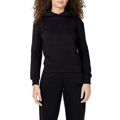 Image of FILA Women&#039;s Baicoi Hoody Hooded Sweatshirt, Moonless Night, S