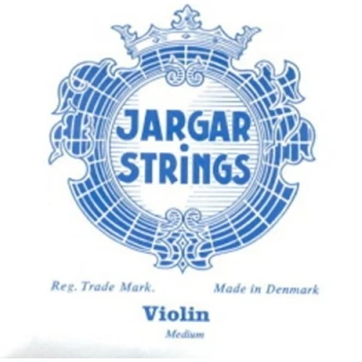 Image of Violin String Jargar (Blue) (Chrome) 1st Ball Medium 4/4 (E) E