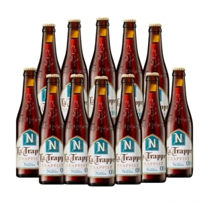 Image of La Trappe Trappist Nillis Belgium Alcohol Free Beer 0.0% ABV (12 Pack)