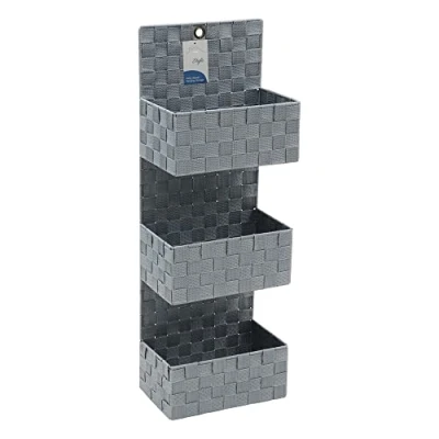 Image of JVL Vichy 3 Tier Nylon Hanging Storage Unit