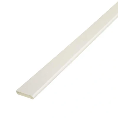 Image of Truly PVC Supplies White Ash, 30mm x 5m Cloaking Fillet uPVC Plastic Window Door Architrave Trim