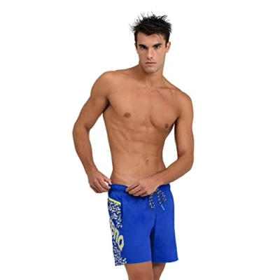 Image of Arena Men&#039;s Pro_File Logo Beach Boxers