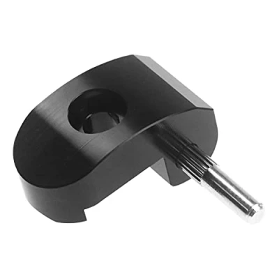 Image of TGUS Hook Lock Buckle Alloy Front Folding Hook, Shaft Locking Screw Compatible for Xiaom i M365/Pro Electric Scooter, Electronic Scooter Replacement Part Accessory(Black)
