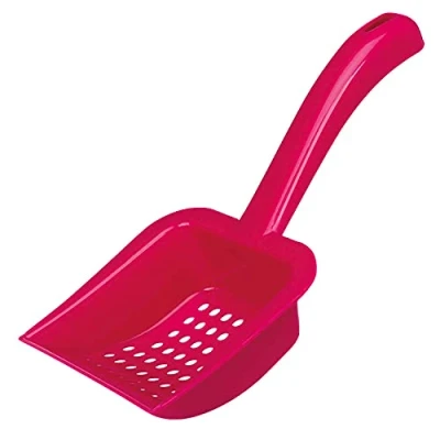 Image of TRIXIE litter scoop for clumping and silica recycled plastic size L various colours random selection 40471