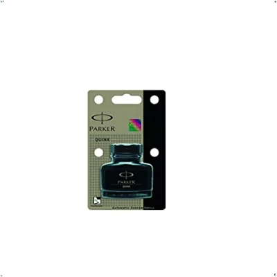 Image of Parker Quink 57ml Ink Bottle Permanent Black (Blister Pack)