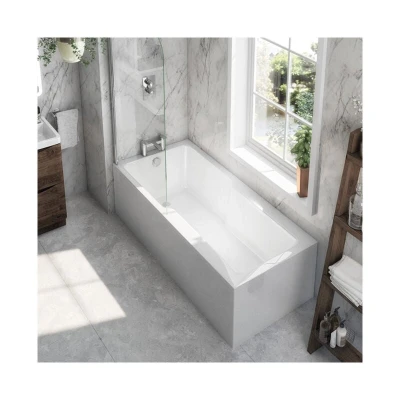 Image of Hudson Reed Eternalite Linton Shower Bath 1700 x 750mm BMON017