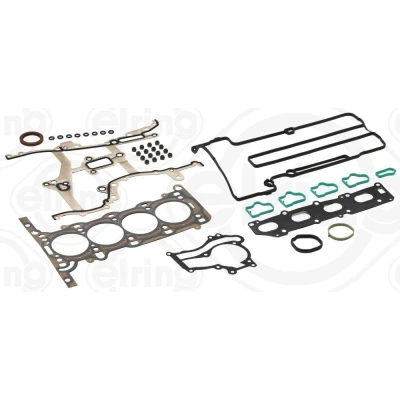 Image of 1606079, 1629009, 93168201 Gasket Set, cylinder head ELRING 744.150 with valve stem seals VAUXHALL: Corsa Mk3, Astra Mk6 GTC, Meriva Mk2