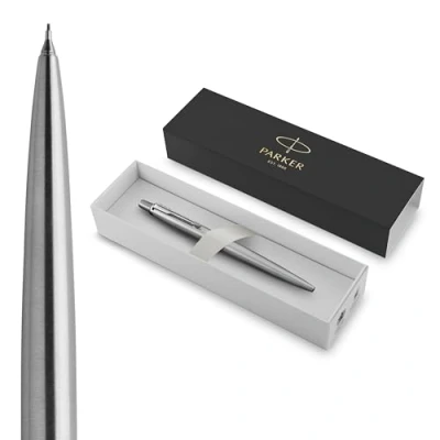 Image of Parker Jotter Mechanical Pencil Stainless Steel with Chrome Trim 0.5mm HB #2 Gift Box