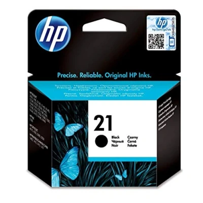 Image of HP 21 Print cartridge 1 x pigmented black 150 pages blister with RF alarm