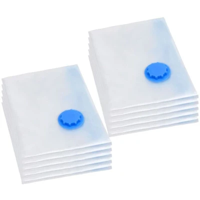 Image of vidaXL Vacuum Travel Storage Bags Clothing 120x70 cm 10 pcs