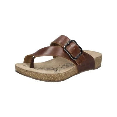 Image of Josef Seibel Women&#039;s Tonga 77 Sandal, Camel, 9 UK