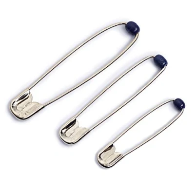 Image of Prym Safety Pins, Steel, Silver, 34/41/48mm