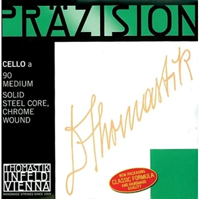 Image of Thomastik Einzelsaite für Cello 3/4 Präzision G Saite Vollstahlkern, Chrom umsponnen, mittel