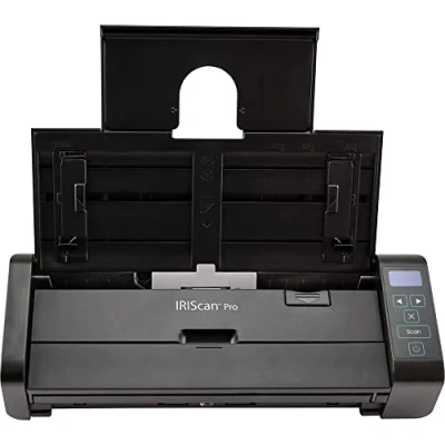 Image of IRIS IRIScan Pro 5 Document scanner Contact Image Sensor (CIS) Duplex Legal 600 dpi up to 23 ppm (mono) / 17 (colour) ADF (20 pages) 1000 scans per day USB 2.0