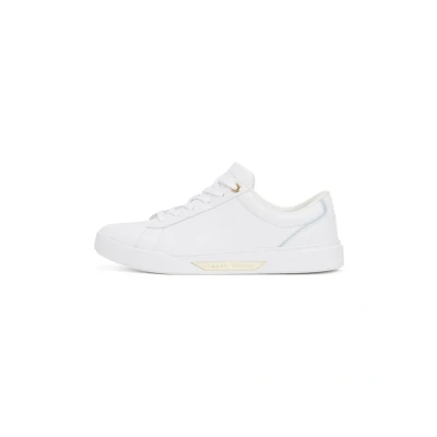 Image of Tommy Hilfiger CHIC Court Trainers, Women&#039;s, Size: 6, White shoes